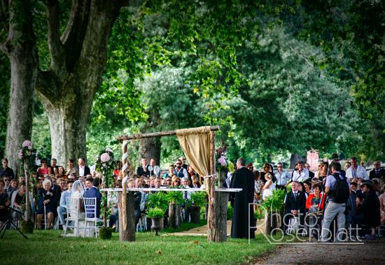 mariage en plein air